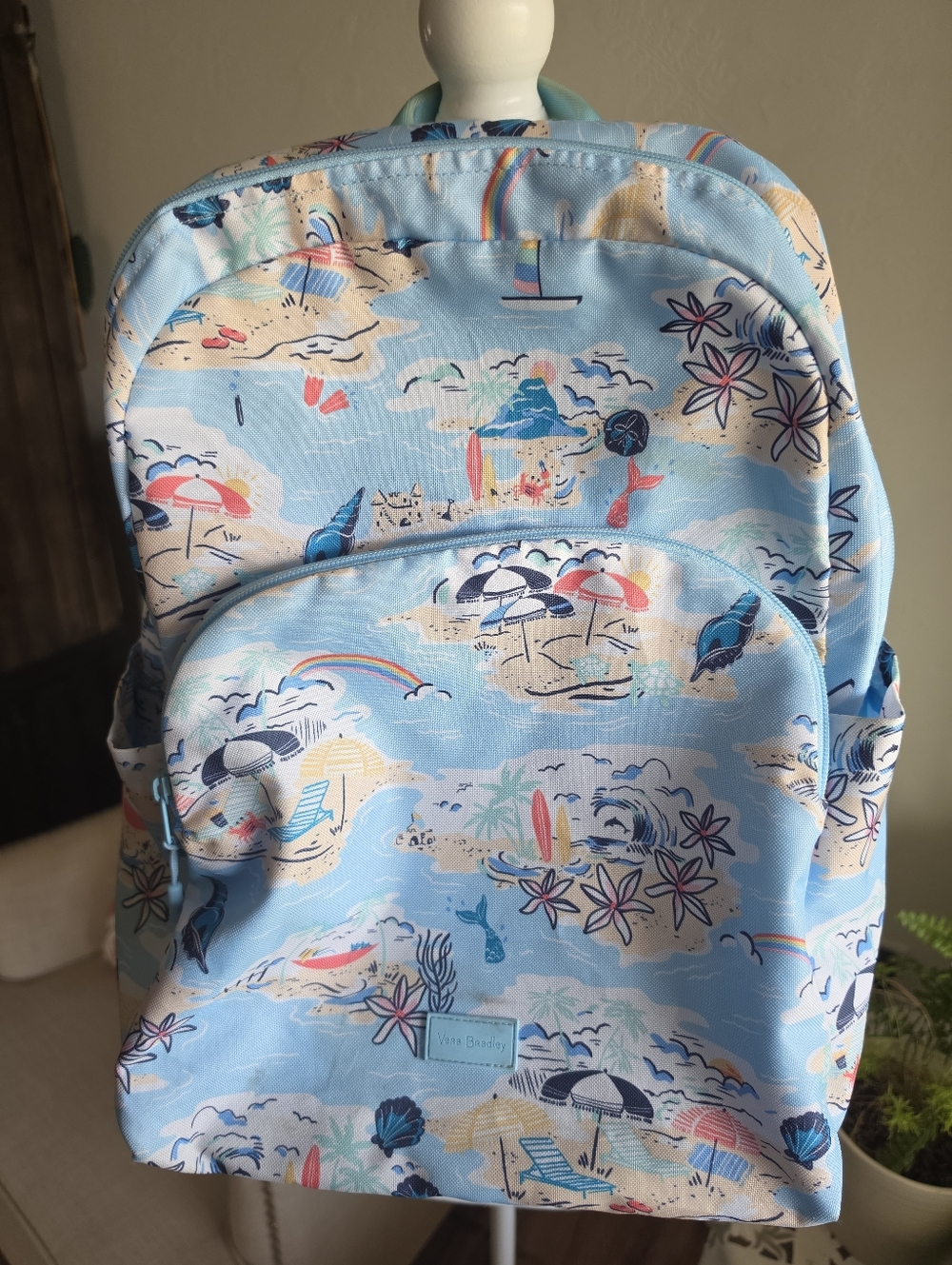 Vera Bradley Beach Treasures Essential Backpack